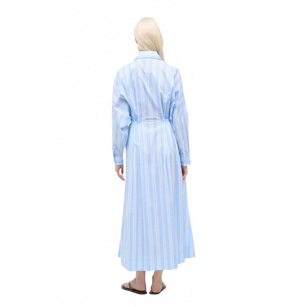 NEW STAUD chi midi dress in ventura stripe - Picture 4 of 4